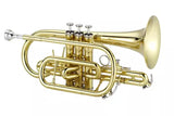 Jupiter - JCR700UA Bb Cornet with American-Style Mouthpiece and Hardshell Case - Lacquer