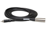 Hosa - Unbalanced Interconnect, RCA to XLR-M, 5 ft