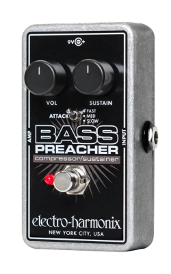 Electro-Harmonix - Pédale de compression/sustainer pour basse Bass Preacher