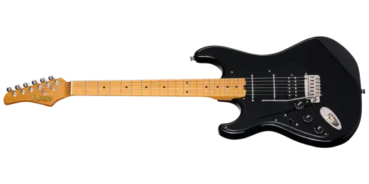 Kramer - Pacer Deluxe GT Electric Guitar with Gigbag - Intruder Black (Left Handed)