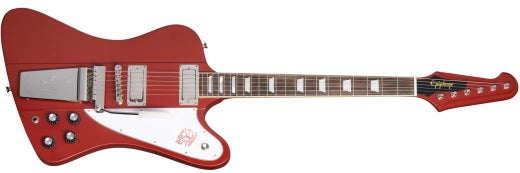 Epiphone - Guitare électrique Firebird V 1963 avec étui rigide - Rouge braise