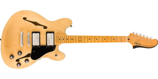 Squier - Classic Vibe Starcaster avec manche et touche en érable - Naturel