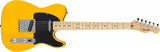 Fender - Standard Telecaster, touche en érable avec pickguard noir - Butterscotch Blonde