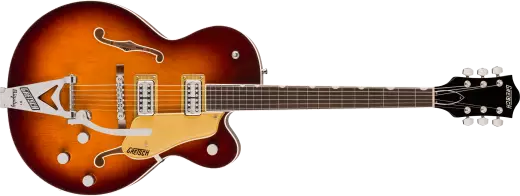 Guitares Gretsch - Corps creux Tennessean avec bigsby à cordes traversantes, touche en palissandre - Havana Burst