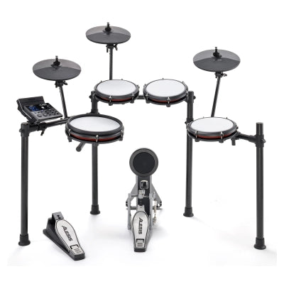 Alesis - Nitro Max, batterie électronique 8 pièces avec peaux maillées et Bluetooth