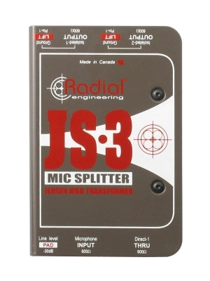 Radial - JS3 3-Way Microphone Splitter