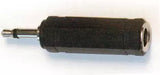 Apex - Mono 1/4 Female to Mono Mini-Jack Male Adaptor
