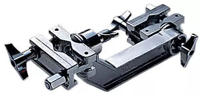 Adaptateur Pearl à 2 trous avec pince rotative, version longue