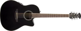 Ovation - Celebrity Standard Mid Depth Acoustic/Electric - Black