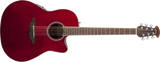 Ovation - Celebrity Standard Mid Depth Acoustic/Electric - Ruby Red