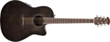 Ovation - Celebrity Standard Plus Mid Depth Acoustic/Electric - Trans Black Flame Maple