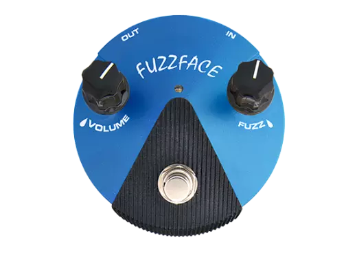 Dunlop - Mini Fuzz Face en silicone - Bleu