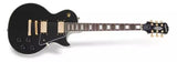 Epiphone - LP Custom Pro - Ébène avec accastillage doré