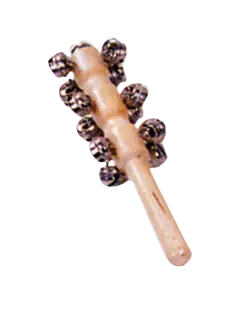 Mano Percussion - Bâton à grelots Mano (13 clochettes)