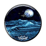 Tête de basse Remo - Graphics Blue Moon - 22 pouces
