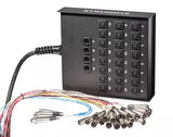 Yorkville Sound - Câble multipaire standard de 30 mètres (100 pieds) à 24 canaux avec départs et retours XLR