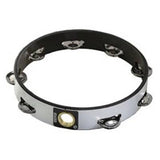 Remo - Jingle de tambourin sans peau à une rangée - 25 cm - Blanc