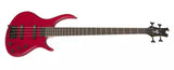 Epiphone - Toby Deluxe IV 4-String Bass - Translucent Red