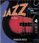 Thomastik-Infeld - Cordes Jazz Bass à fil plat, diapason court 43-106