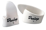 Dunlop - Zookies White Thumbpicks 20 Degree Large (12)