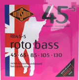 Rotosound - Jeu de 5 cordes Rotobass non sillées 45-130