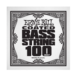 Corde simple pour basse électrique Ernie Ball .100, filée nickel, avec revêtement