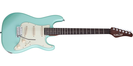 Schecter - Guitare électrique Signature Nick Johnston USA - Vert atomique