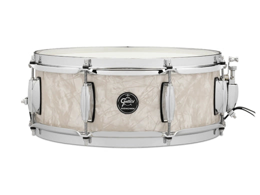 Batterie Gretsch - Caisse claire Renown 5 x 14 - Finition Pearl vintage