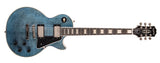 Epiphone - Guitare électrique Les Paul Custom Figured en édition limitée - Bleu translucide