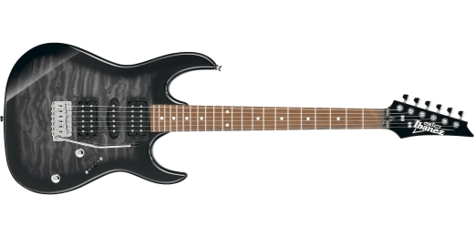 Ibanez - Gio GRX70QA Electric Guitar - Transparent Black Sunburst