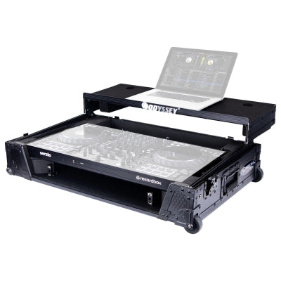 Odyssey - Flight-case DDJ-FLX10 I-Board 1U avec roulettes