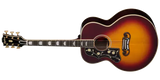 Epiphone - Pre-War SJ-200 Rosewood Reissue Acoustic/Electric Guitar with Hardshell Case - Vintage Sunburst (Left Handed)