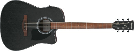 Ibanez - PF54CE Cutaway Dreadnought Acoustic Guitar - Weathered Black