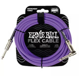 Ernie Ball - 20 Straight/Angle Flex Instrument Cable - Purple