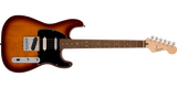 Squier - Stratocaster Nashville Paranormal Custom, touche Laurel - Chocolat bicolore Sunburst