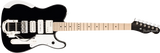 Fender - Jack White Triplecaster, touche en érable - Noir