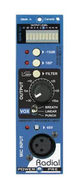 Radial - Série 500 - Préampli micro PowerPre
