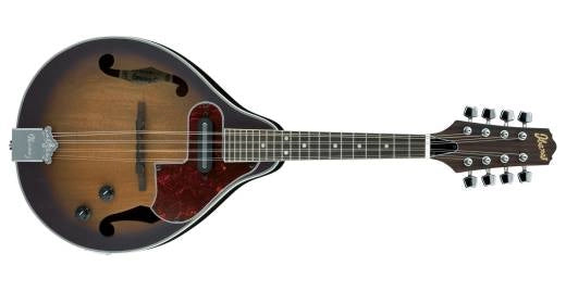 Ibanez - M510E A-style Acoustic/Electric Mandolin - Open Pore Vintage Sunburst
