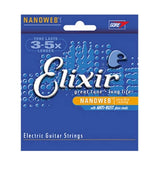 Cordes Elixir - Corde simple plaquée nickel pour basse électrique avec échelle longue NANOWEB .105.