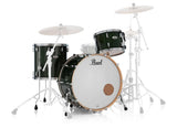 Pearl - Kit de fûts 3 pièces Professional Series avec toms montés sur grosse caisse (22, 12, 16) - Emerald Mist