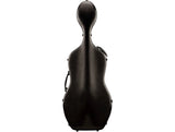 Eastman Strings - CACL30 Polycarbonate Cello Case with Wheels - Black