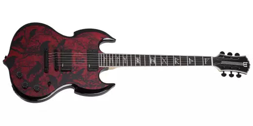 Schecter - Wylde Barbarian Electric Guitar - Blood Raven