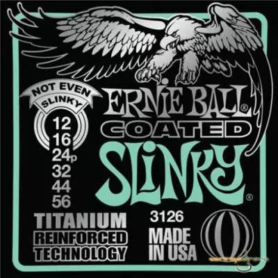 Ernie Ball - Revêtement en titane électrique, même pas fin - 12-56