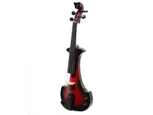 Eastman Strings - Bridge Aquila Electric Violin - Black/Red
