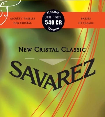 Savarez - Cordes pour guitare classique New Cristal 540CR - Tension normale