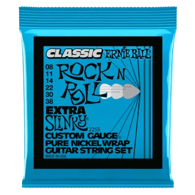 Ernie Ball - Classique Nickel Pur Extra Slinky 8-38