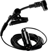 Apex - Microphone à condensateur compact à pince pour instrument
