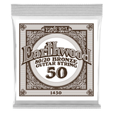 Corde simple pour guitare acoustique Ernie Ball Earthwood 80/20 Bronze - .050
