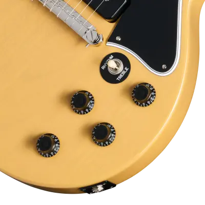 Guitare électrique Epiphone Les Paul Special Double Cut - Jaune TV EILSDTYNH