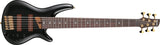 Ibanez - SR Prestige 6-String Electric Bass with Hardshell Case - Black